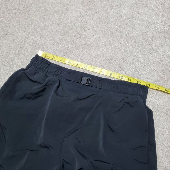 GYMSHARK Buckle Shorts Nylon Hi-Rise Unlined Gym Workout Black Womens Small x 2" - Picture 10 of 13